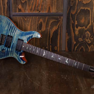 PRS Wood Library Custom 24-08 River Blue image 14