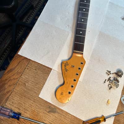 Fender Stratocaster 1966 Fender Stratocaster original neck image 24