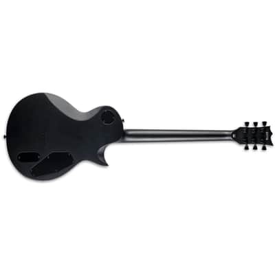ESP LTD EC-1000 BARITONE  LH B Charcoal Metallic Satin CHMS Left Handed Electric Guitar - BRAND NEW + ESP HARD CASE image 3