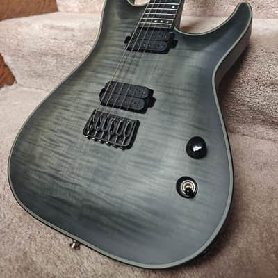 Schecter Keith Merrow Signature KM-6 2014 - 2016 - Trans Black Burst image 3
