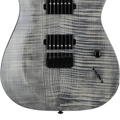 Schecter Sunset-6 Extreme Electric Guitar, Gray Ghost image 6