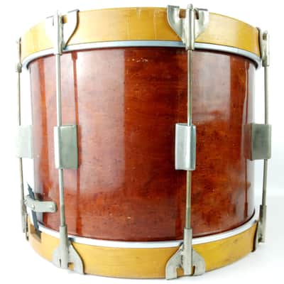 *Kent Champion 10x14" Marching Snare Drum 2Ply Maple+Wood Hoops Vintage 60s USA* image 5