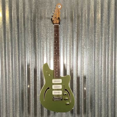 Reverend Kingbolt Air 390 Metallic Limeade Guitar #71003 image 2
