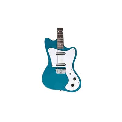Danelectro D67-AQUA ‘67 DANO Series Offset Body Shape 6-String Electric Guitar image 2