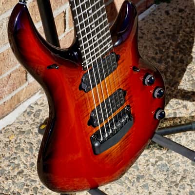 Ernie Ball Music Man Majesty 7 Ember Glow image 4