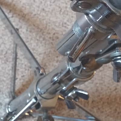 VINTAGE Ludwig Atlas SNARE STAND 60s 70s BEAUTIFUL SHAPE Rock Solid NO TARIFFS image 17