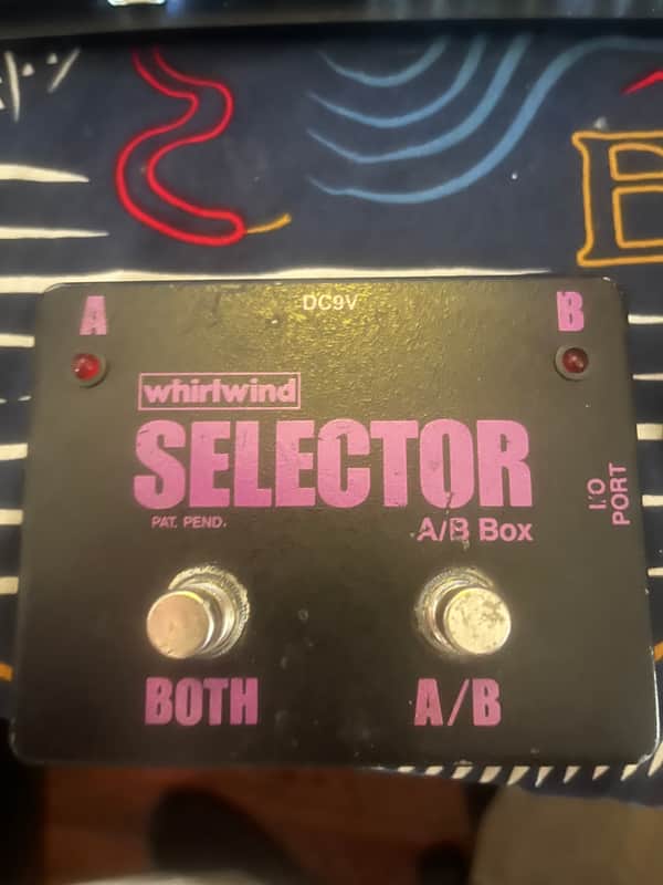 Whirlwind Selector A/B Box 2010s - Black image 1