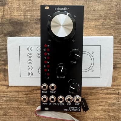 Zlosynth Instruments Achordian - Chord quantizing wavetable oscillator 2026 - Black image 1