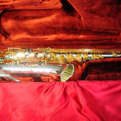 Sax Dakota SDTXG-606 2020-2024 Silver and Gold Plated, Lacquered, Black Onyx image 18