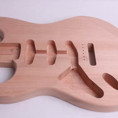 BYOGuitar BYOGuitar Left-Handed ST Style Electric Guitar 2022 Unfinished image 2