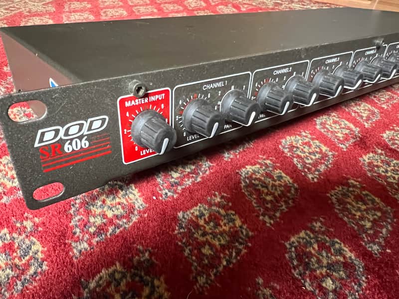 DOD SR-606  6 CHANNEL LINE MIXER / DISTRIBUTION AMP / BUFFER AMP / AUX Bild 1