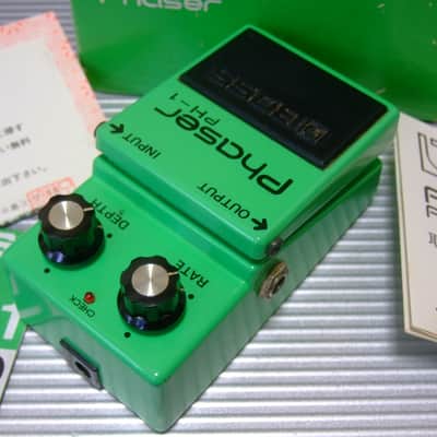 1979 Boss PH-1 Phaser w/ Original Box & Manual / MIJ Made in Japan (Black Label) image 2