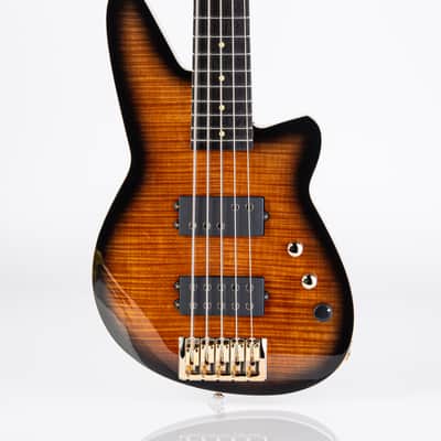 Reverend Mercalli 5 FM - Coffee Burst Flame Maple image 4