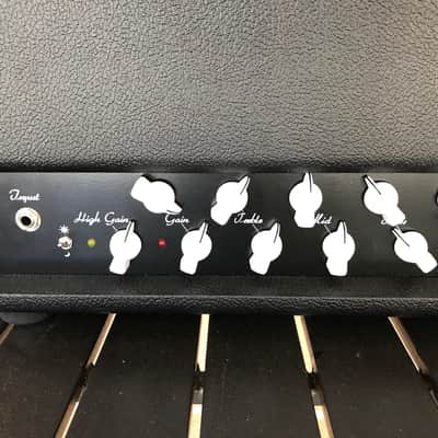 Landry Amps PLX+ Plexi 50 Watt Head with NOS Mullard Mustard Caps image 3
