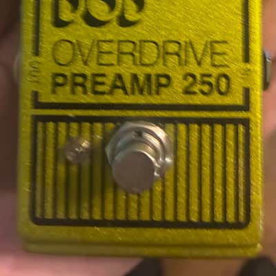 DOD Overdrive Preamp 250 Reissue 1995 - Present - Yellow image 1