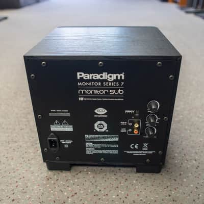 Paradigm Sub 8 Series 7 Subwoofer - Black Ash image 4