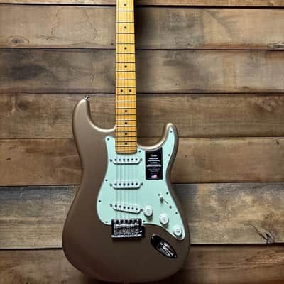 Fender American Pro Classic Strat MP Firemist Gold w/bag image 4