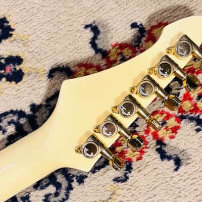 1984 Aria Pro II ZZ Limited Edition Blood Series “Bloody White” - Made In Japan image 6
