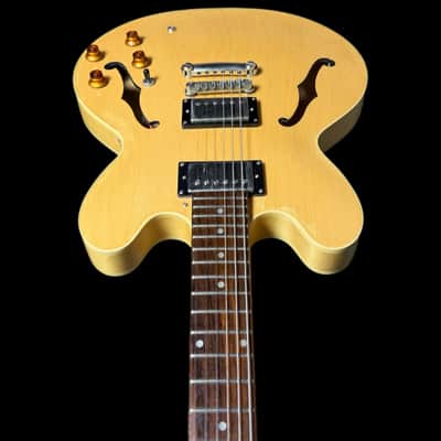 Epiphone Dot  Semi Hollow Electric Guitar in Natural image 8