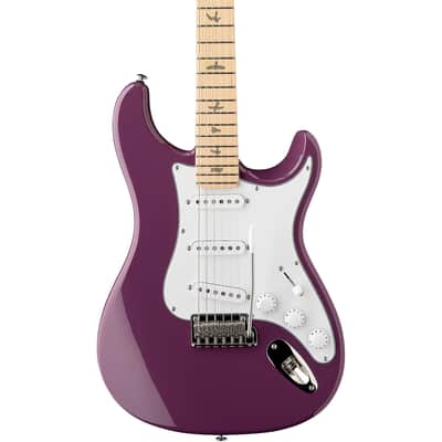PRS SE Silver Sky Electric, Summit Purple. Maple Fingerboard with Gig Bag image 6