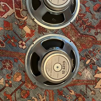 Celestion G12T-75 16ohm UK 1987 pair image 1