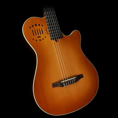 Godin Multiac Grand Concert Duet Ambience Nylon String with Electronics Lightburst High Gloss