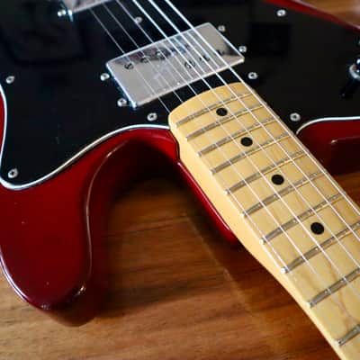 Fender Telecaster Deluxe 1978 Wine image 7