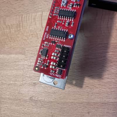 Mint WMD MSCL Compressor/limiter sidechain Eurorack W/ Solid Black matte 4hp 3u to 1u Intellijel format adapter image 7