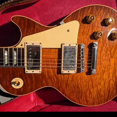 2018 Gibson Custom Shop Historic '59 Les Paul Standard Reissue LPR9 - Royal Teaburst image 3