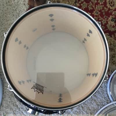 Pearl Masters studio birch 2000’s Ocean Blue Sparkle image 10