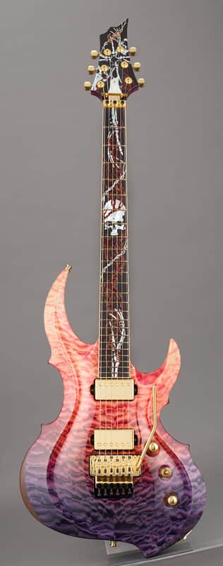 ESP FRX CTM FR NAMM 2018 Exhibition Custom Shop Guitar (Pink | Reverb