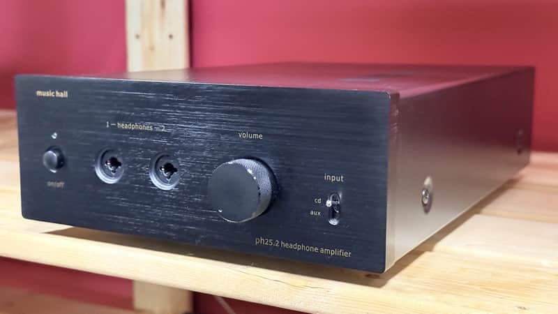 Music Hall PH25.2 Headphone Amplifier - Black image 1