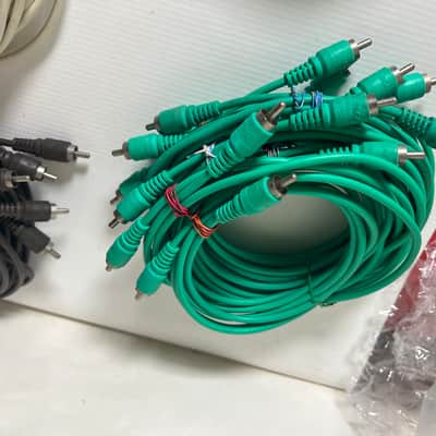 Lot of 47 Vintage Tascam Color coded RCA cables 5’ image 23