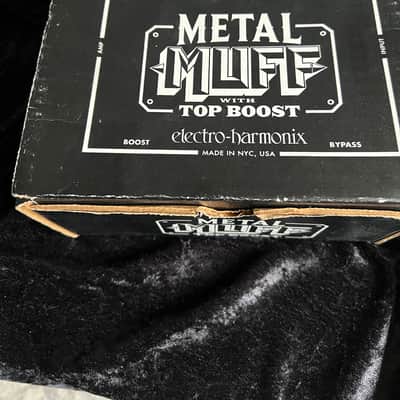 Immagine Electro-Harmonix Metal Muff Distortion with Top Boost 2006 - Present - Black - 6
