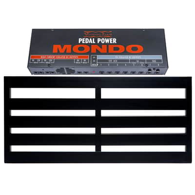 Pedaltrain NOVO 32 Pedalboard 5 Rails 32x14.5 w/Soft Case Bundle w/ Voodoo Lab Pedal Power MONDO Isolated Power Supply image 1