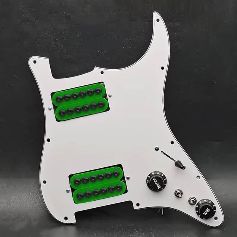 Epiphone Green Large Pole Pickips HH Guitar Strat Style Loaded…