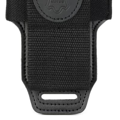 Levy's MM4 Wireless Transmitter Holder Fits Most Beltpacks Black Strap Guitar Strap Pouch for use with Shure, Line 6, Sennheiser and other Wireless Bodypacks image 3