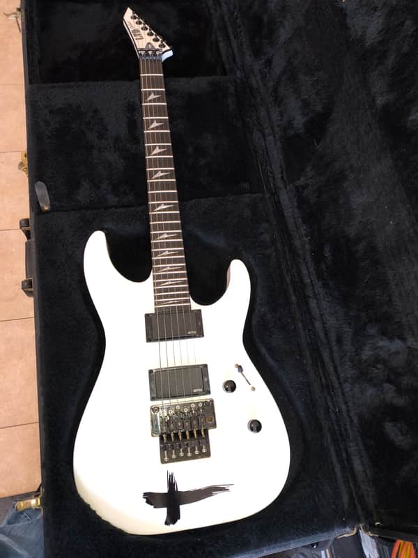 ESP LTD M-1000  Snow White image 1