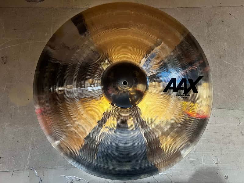 Sabian 21" AAX Medium Ride Cymbal - Brilliant image 1