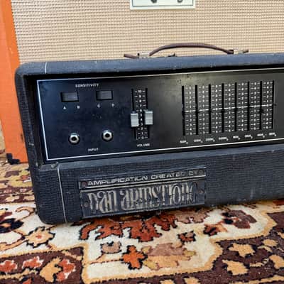 Vintage 1970s Dan Armstrong 60w Guitar Valve Amplifier Head w/ Partridge TF image 2