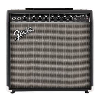 Fender Champion II 50 120V Digital Guitar Amplifier with 12-Inch Fender Special Design Speaker, Built-In Effects Selection, Auxiliary Input, and Rear-Panel USB Port (Black) image 1
