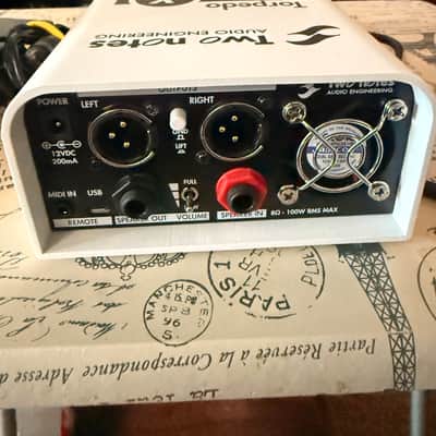 Two Notes Torpedo Captor X 8ohm Stereo Reactive Load Box / Attenuator 2020 White image 3