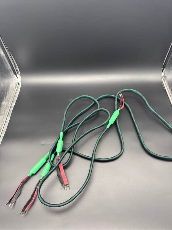 Ridge Street Audio Poiema Signature speaker Cables Pair 8ft Long Each Speaker cables image 1