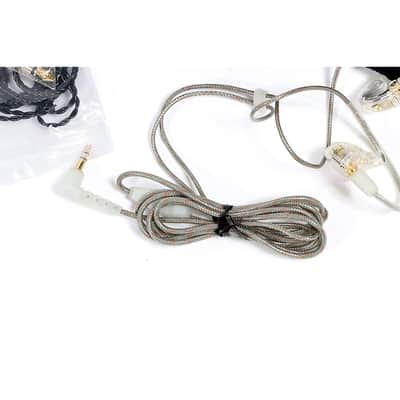 Mackie MP-320 In-Ear Monitors With Triple Dynamic Drivers Regular Clear image 4