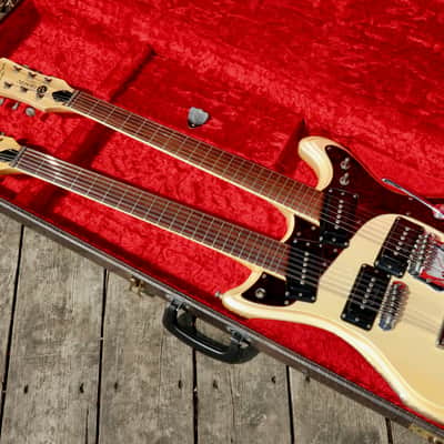 Mosrite Joe Maphis model 1967 - Pearl White image 1