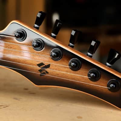 Dean Gordon Guitars Custom Shop Mirus 2021 Rustic Burst NEW (Authorized Dealer) image 9