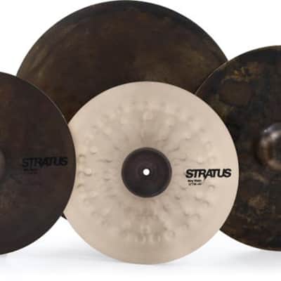 Sabian Stratus Dry Performance 3-piece Cymbal Set image 2