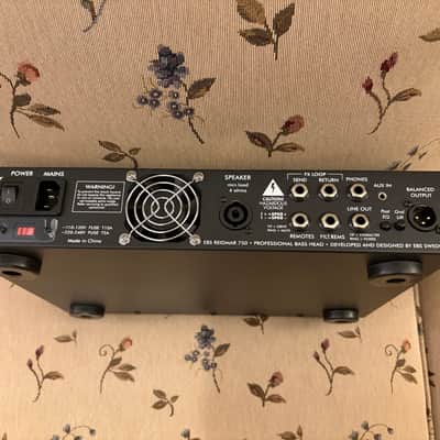 EBS Reidmar 750-Watt Bass Head 2010s - Black image 5