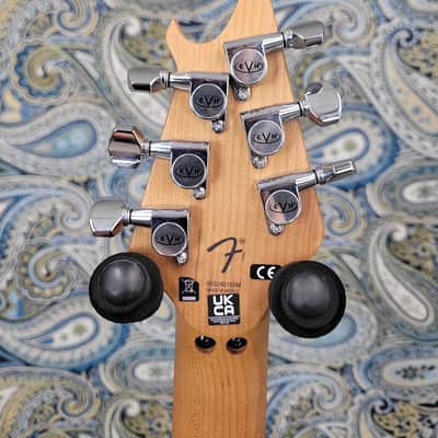 EVH Wolfgang Special QM Baked Maple Fingerboard Tiger Eye Glow image 4