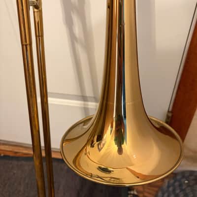 Reynolds TO58 Medalist Trombone 1962 W/ Samsonite Hard Case PLAYER image 5